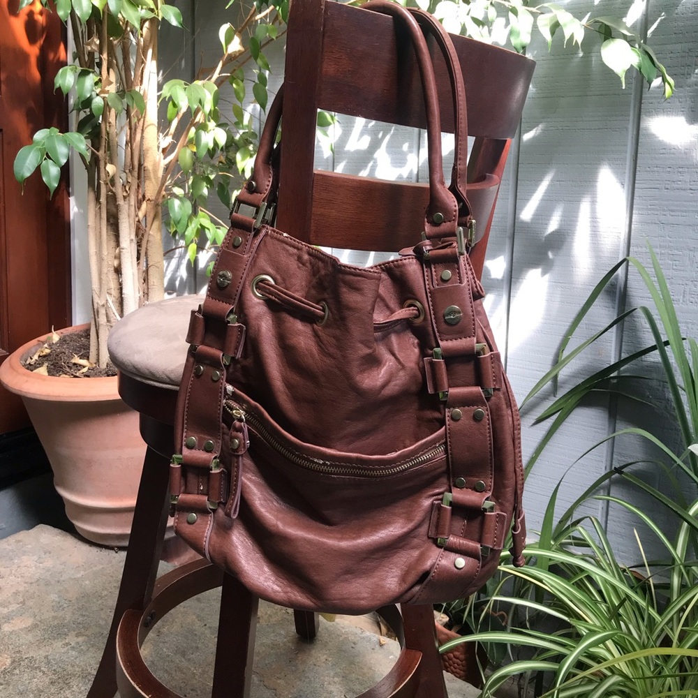 Brown purse